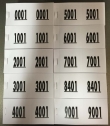 Lotenreeks 1-1.000